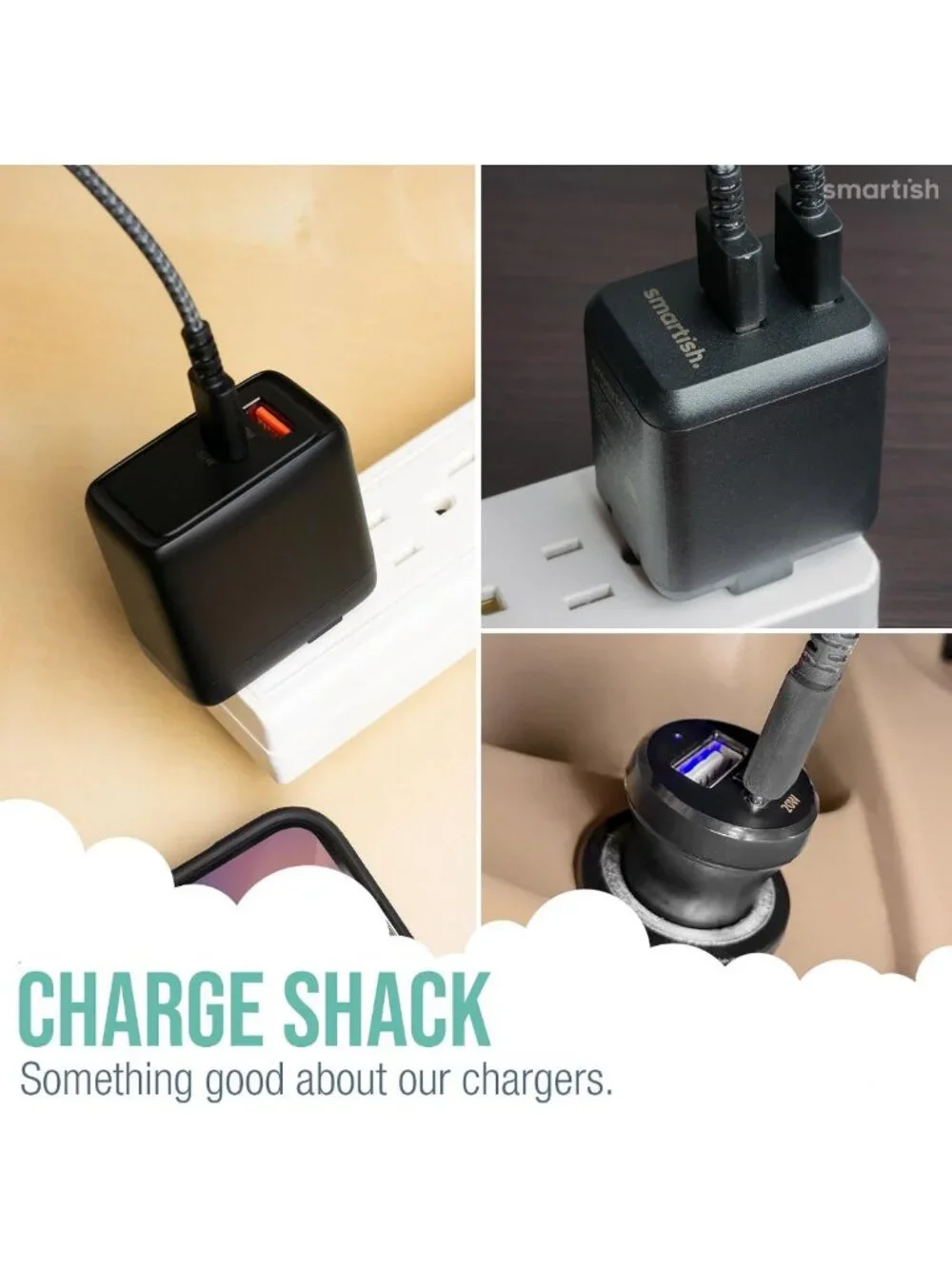 Fast Dual USB Car Charger 4.8A Quick Charge for iPhone, Android & All Devices
